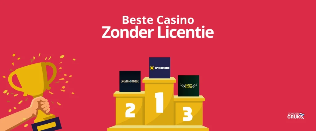 beste casino zonder licentie februari 2026